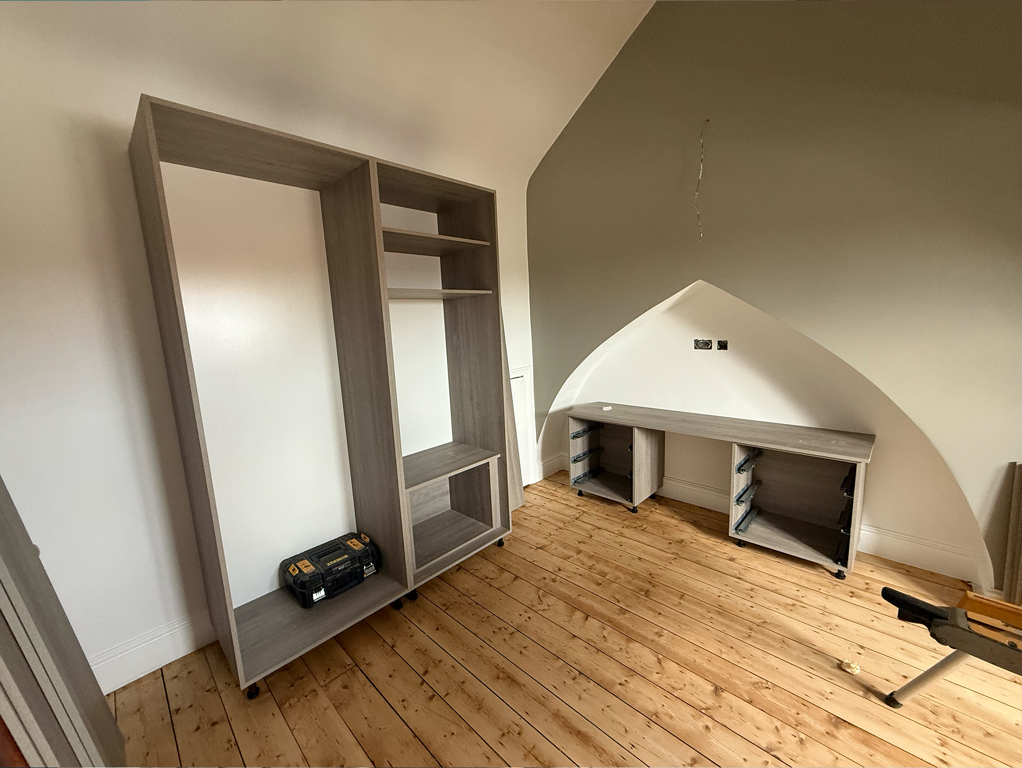 Complete Renovation of two Attic Bedrooms