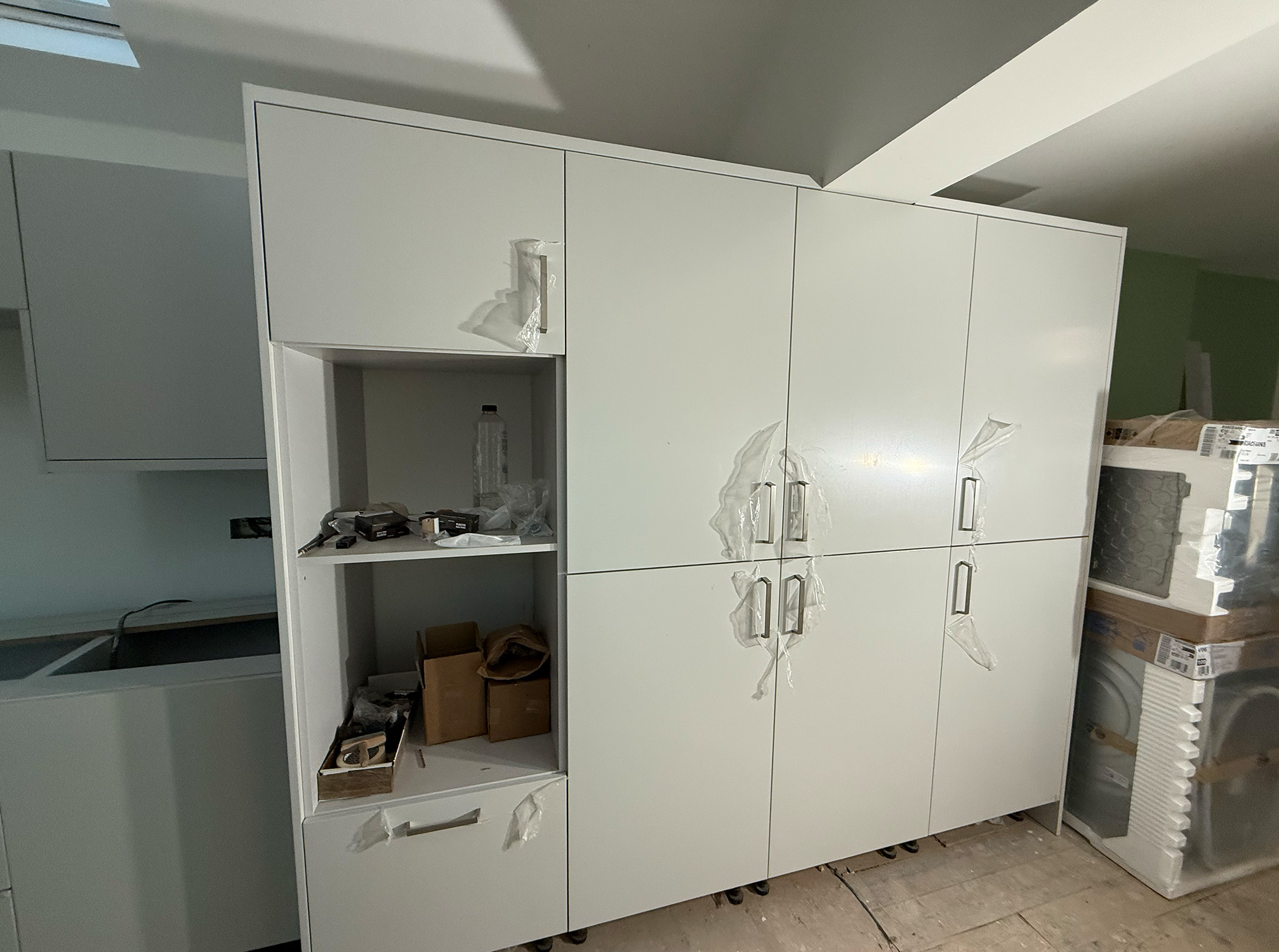 Installing Andy's Kitchen